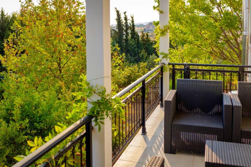 Vineyard Country House With Panoramic Seaview อเล็กซานโดรโพลิส ภายนอก รูปภาพ