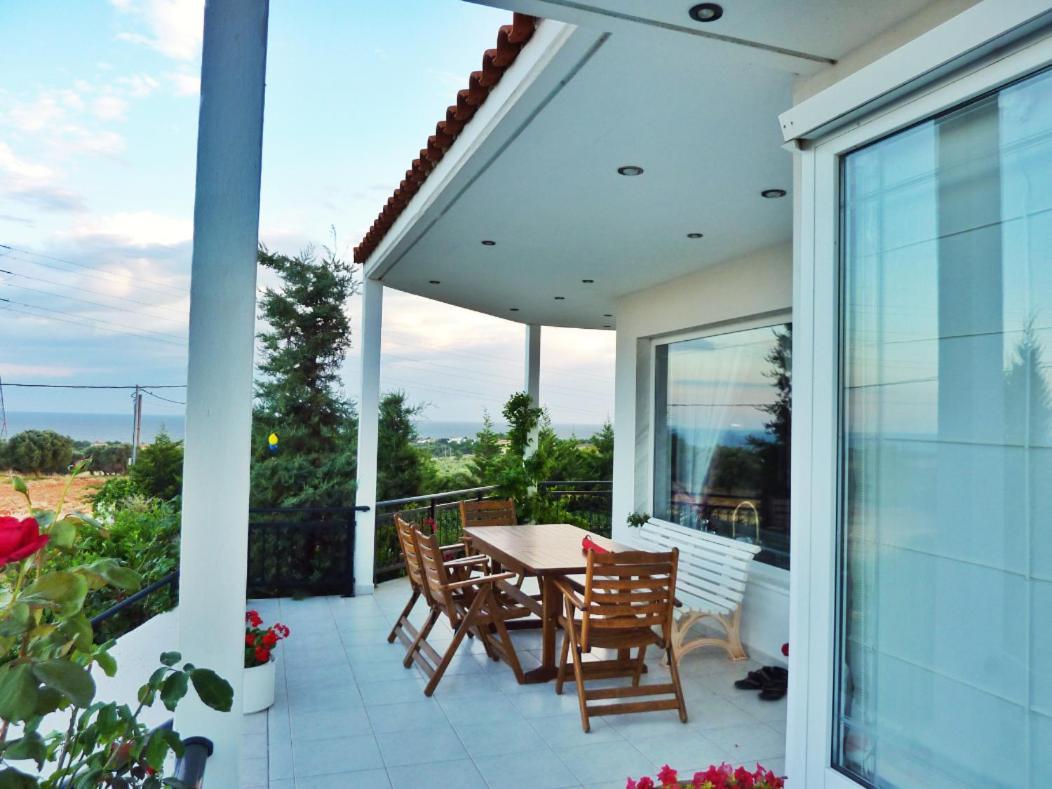 Vineyard Country House With Panoramic Seaview อเล็กซานโดรโพลิส ภายนอก รูปภาพ